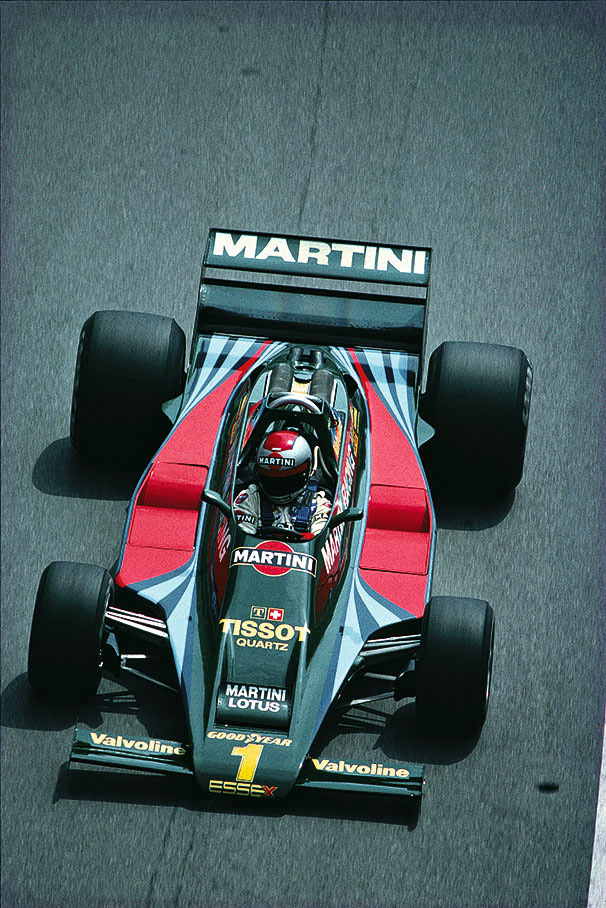 Mario Andretti in a Lotus-Cosworth, Monaco 1979