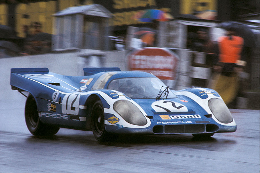 Richard Attwood (GB) and Hans Herrmann (D) on Porsche 917K #020 entered by Porsche Salzburg becomes 3rd placed.