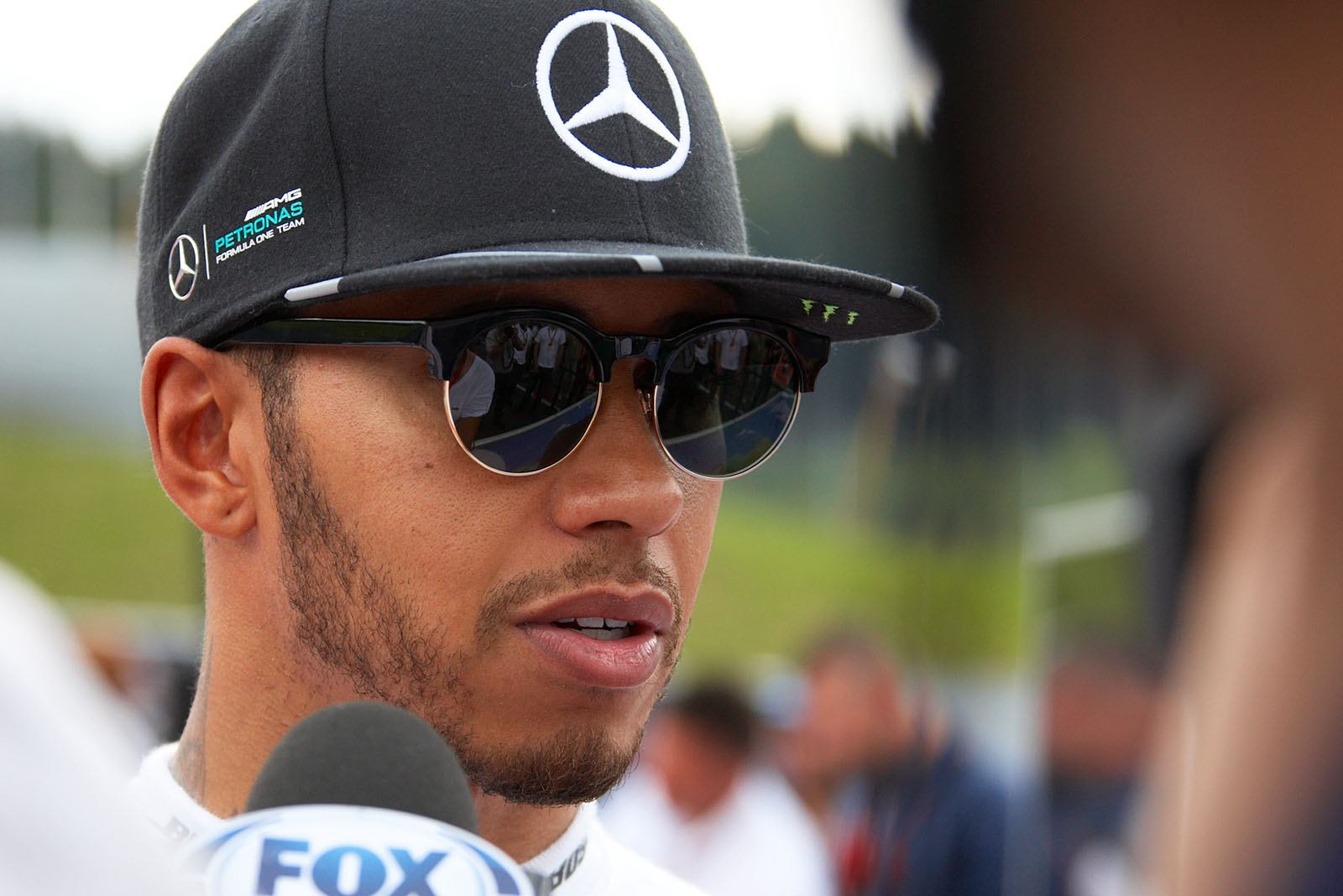 Mercedes' Lewis Hamilton will start Sunday’s Spielberg Grand Prix, 2016, from pole position