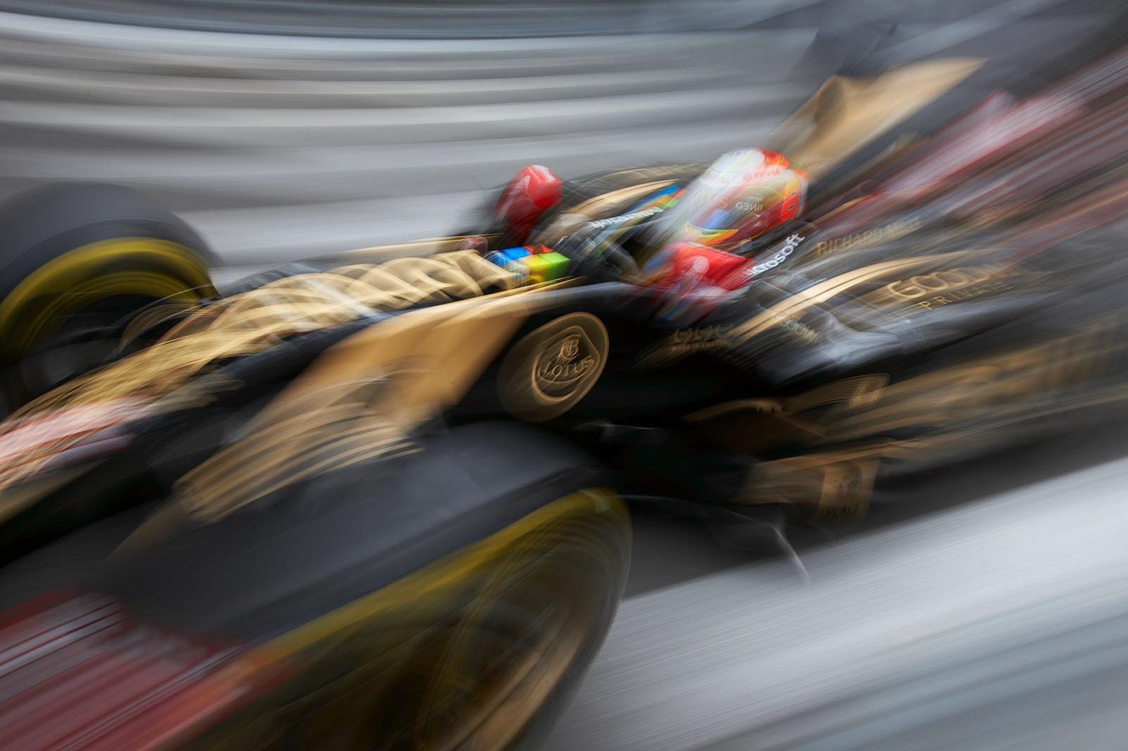 Romain Grosjean, Lotus-Mercedes