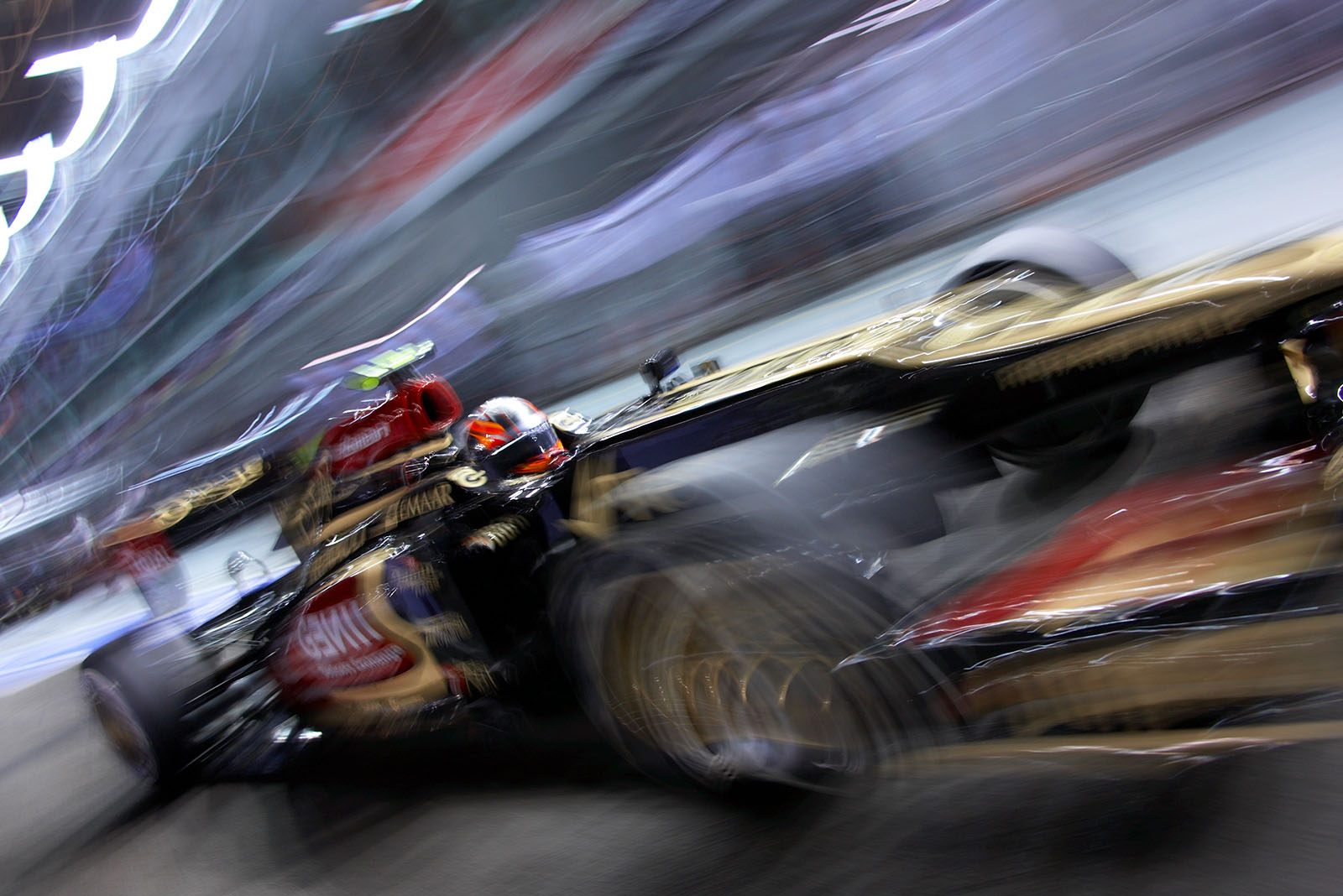 Romain Grosjean, Lotus-Renault