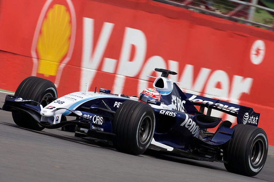 Williams test driver Kazuki Nakajima