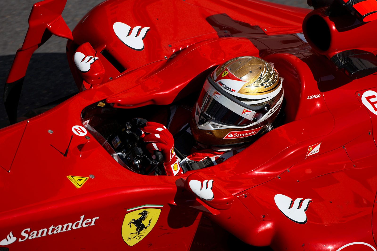 Fernando Alonso, Ferrari.