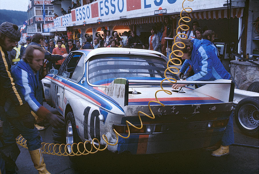 Hezemans / Quester, BMW Motorsport GmbH (D), BMW 3.0 CSL, 24 Heures de Francorchamps 1973, ETCC Rd. 5