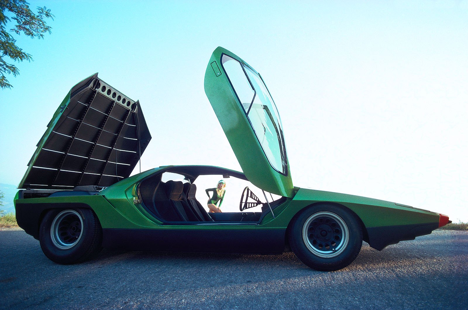 Concept Car, Bertone Carabo, based on Alfa Romeo 33 Stradale, 1968
