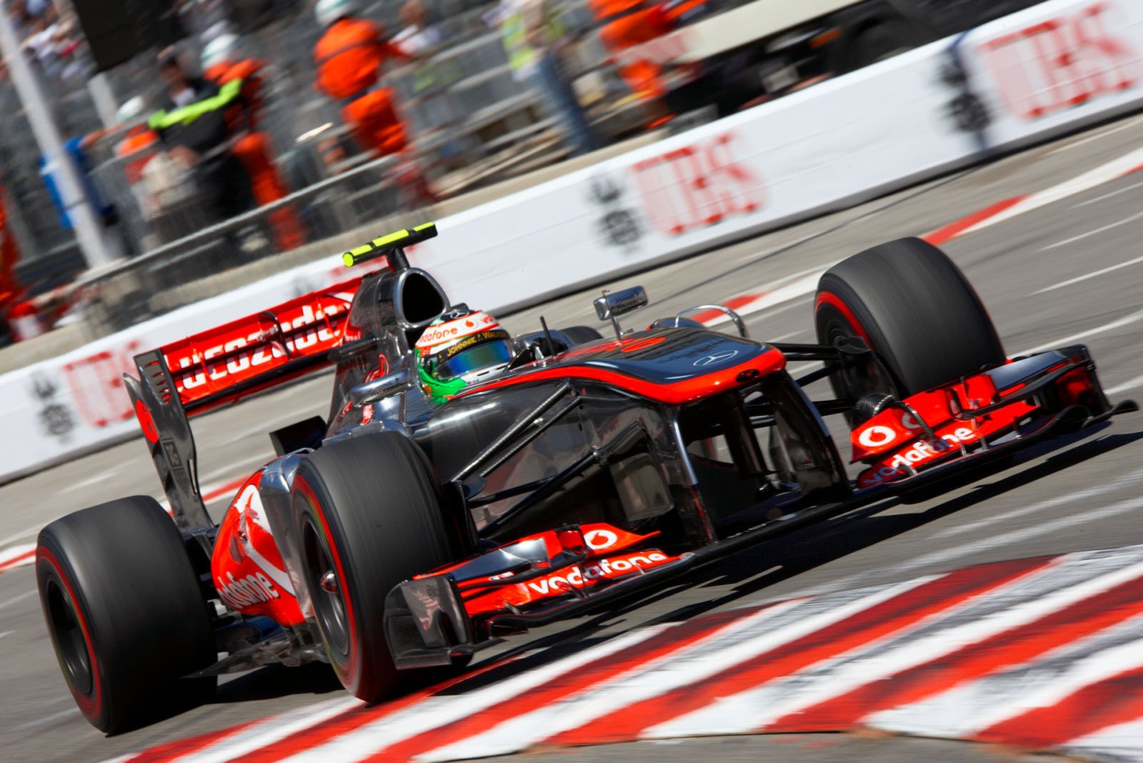 Naughty boy Sergio Perez ofMcLaren