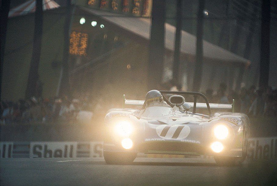 Gérard Larrousse (F) in the Matra-Simca MS670B B-02