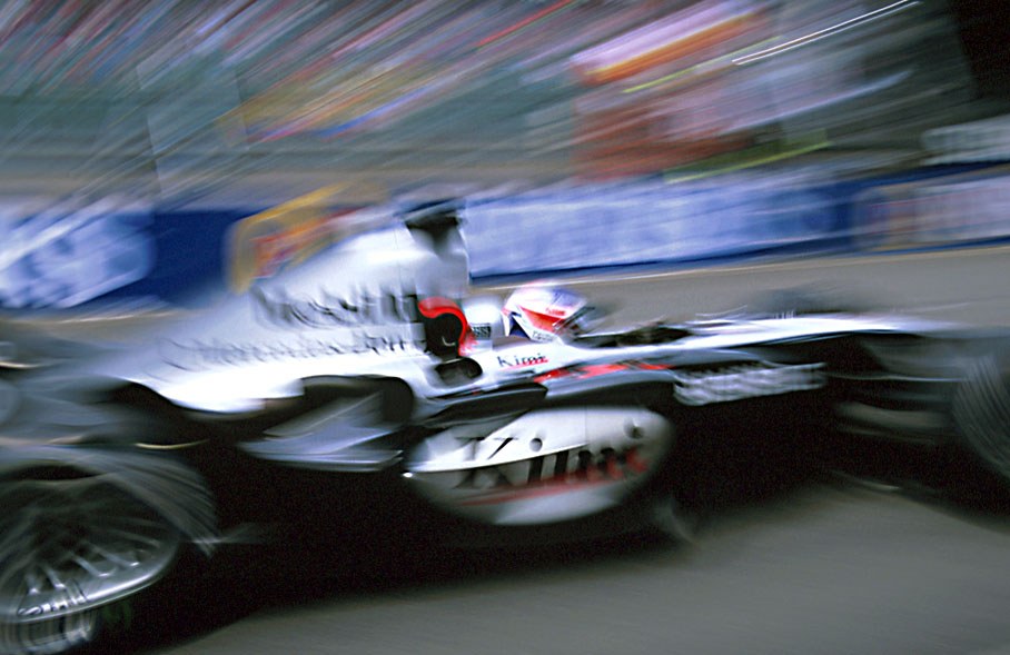 Kimi Raikkonen of McLaren-Mercedes