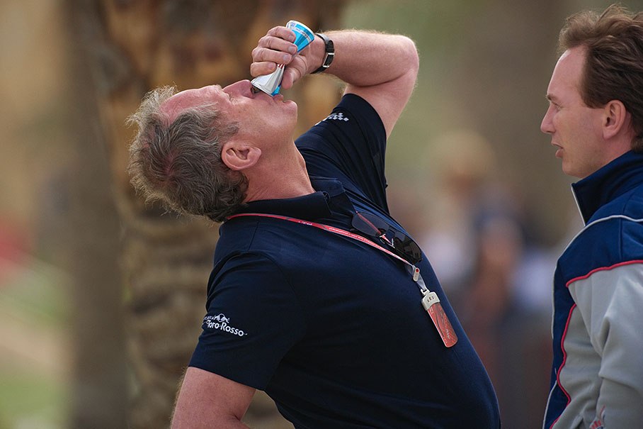Helmut Marko obviously sticks to Red Bull