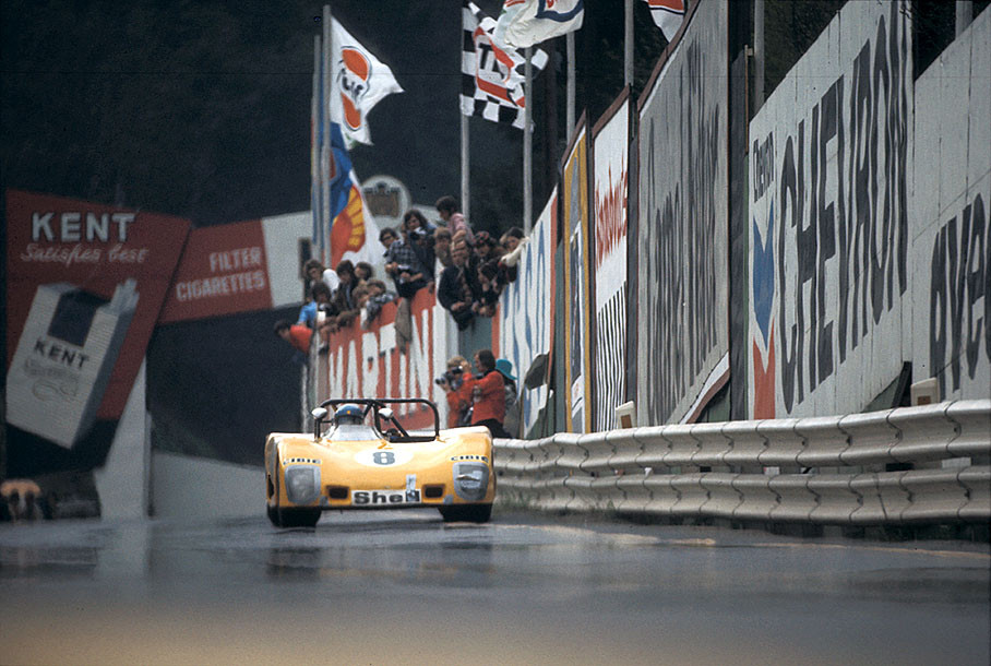 The Lola T280 Ford HU2 of Gérard Larrousse (F) and Hughes de Fierlant (B)