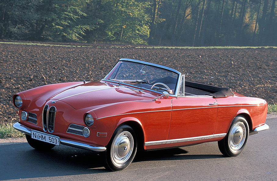 BMW 503 Cabriolet, 1956