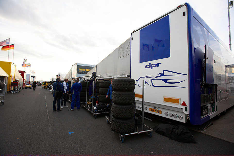 GP2 paddock
