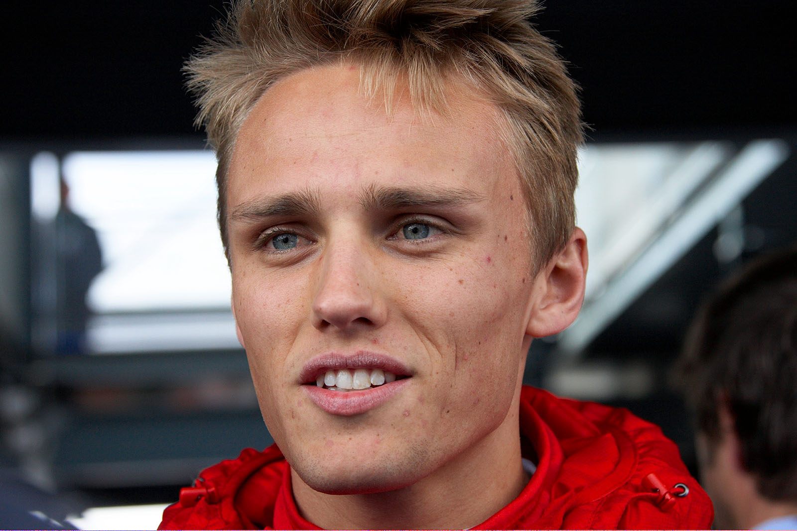Marussia's new race driver Max Chilton