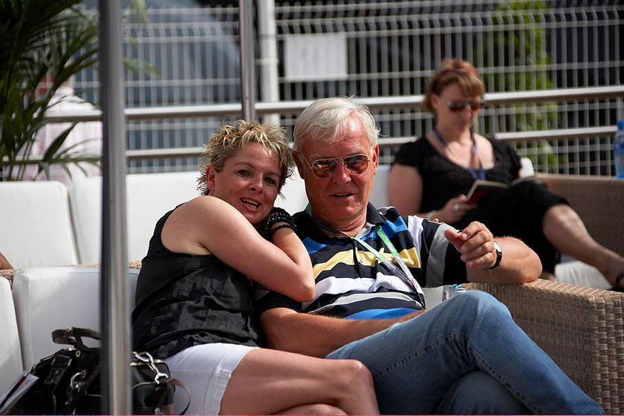 Hartmut with Gabi :)