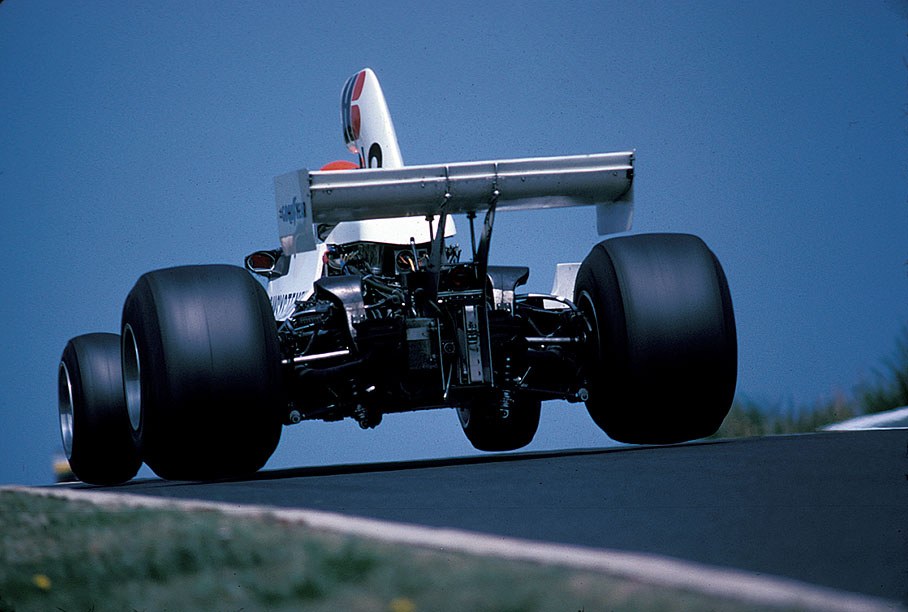 Gijs van Lennep on Ensign-Cosworth N175, German GP 1975