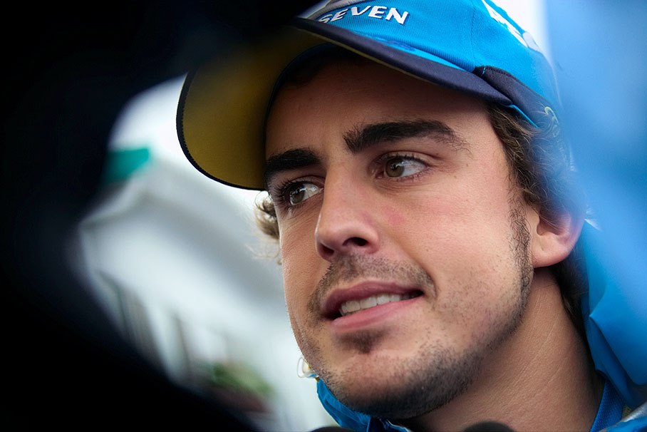 Renault's Fernando Alonso