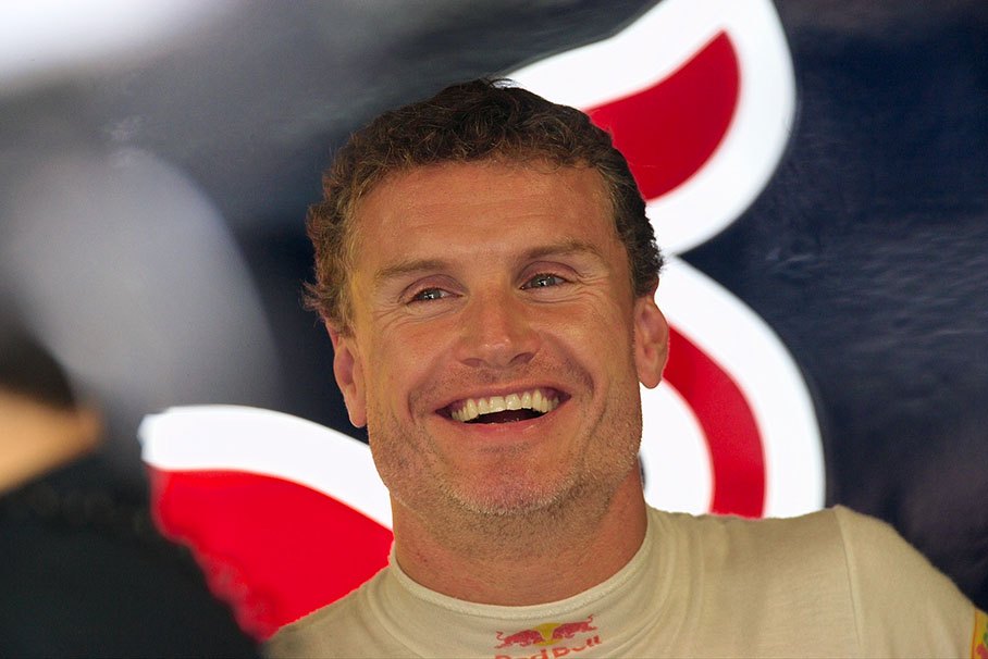 David Coulthard enjoys his last european race weekend