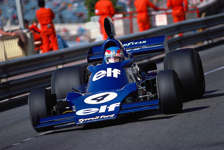 Frenchman Patrick Depailler, Tyrrell Ford-Cosworth
