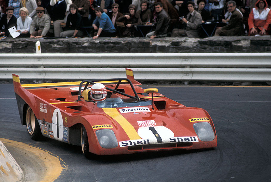 Clay Regazzoni (CH) on Ferrari 312 PB #0888