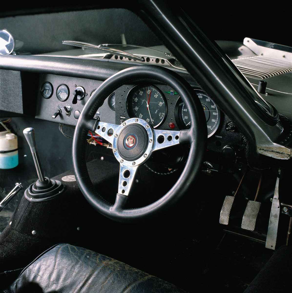 The rebuild Jaguar of German Peter Lindner