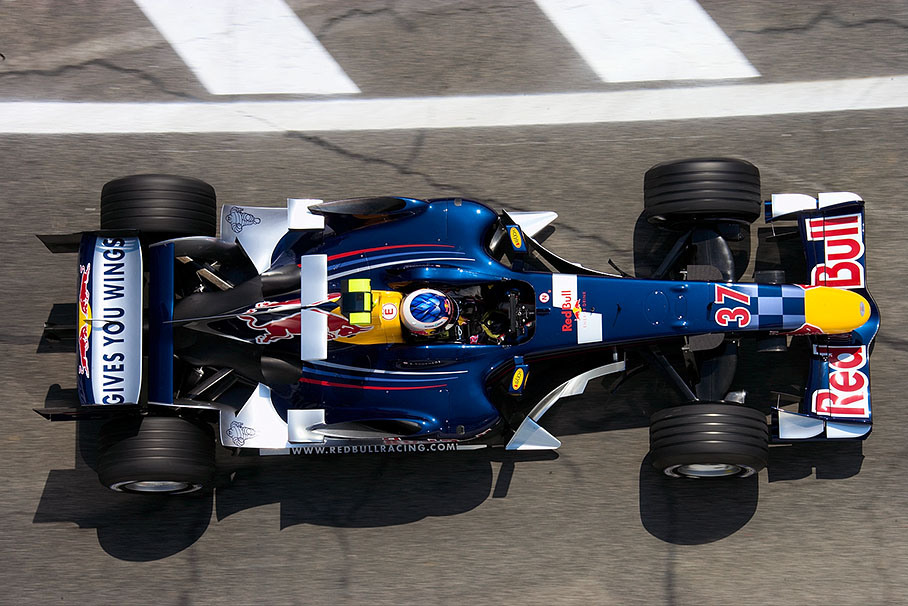Red Bull test driver Robert Doornbos