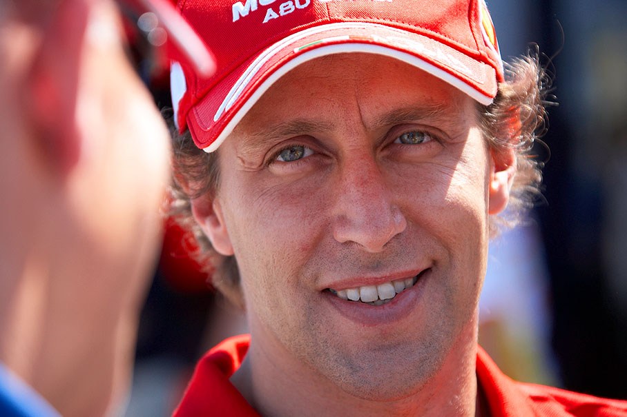 Ferrari's test driver and Massa's replacement Luca Badoer looks forward to an eventful weekend