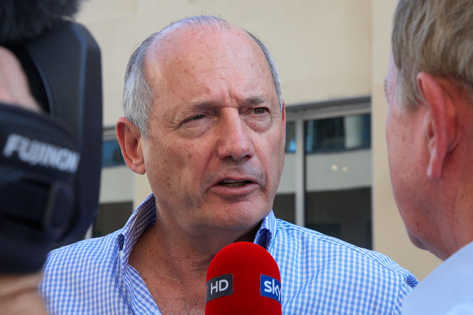McLaren team owner Ron Dennis