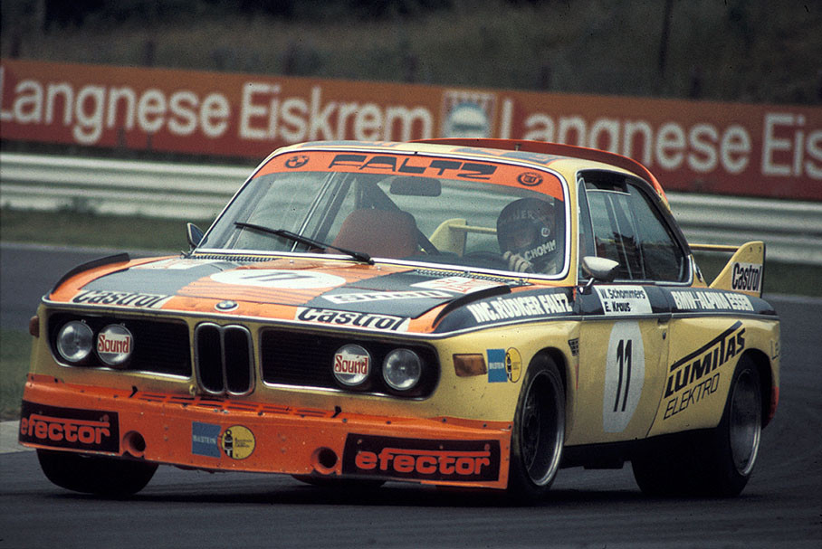Kraus / Schommers, BMW-Faltz Alpina-Tuning (D), BMW 3.0 CSL, Deutsche Automobil-Rennsport-Meisterschaft ADAC (round 12), European Touring Car Championship (round 4) 1974. Nürburgring 6 Hours