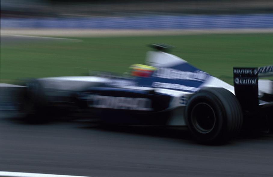 Ralf Schumacher, pan-shot