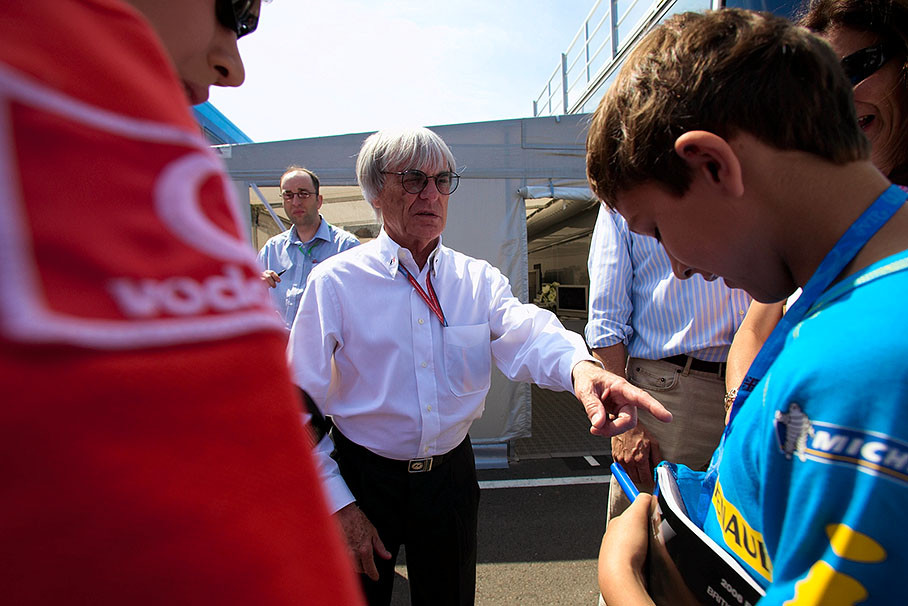 Formula 1 promotor Bernard Ecclestone