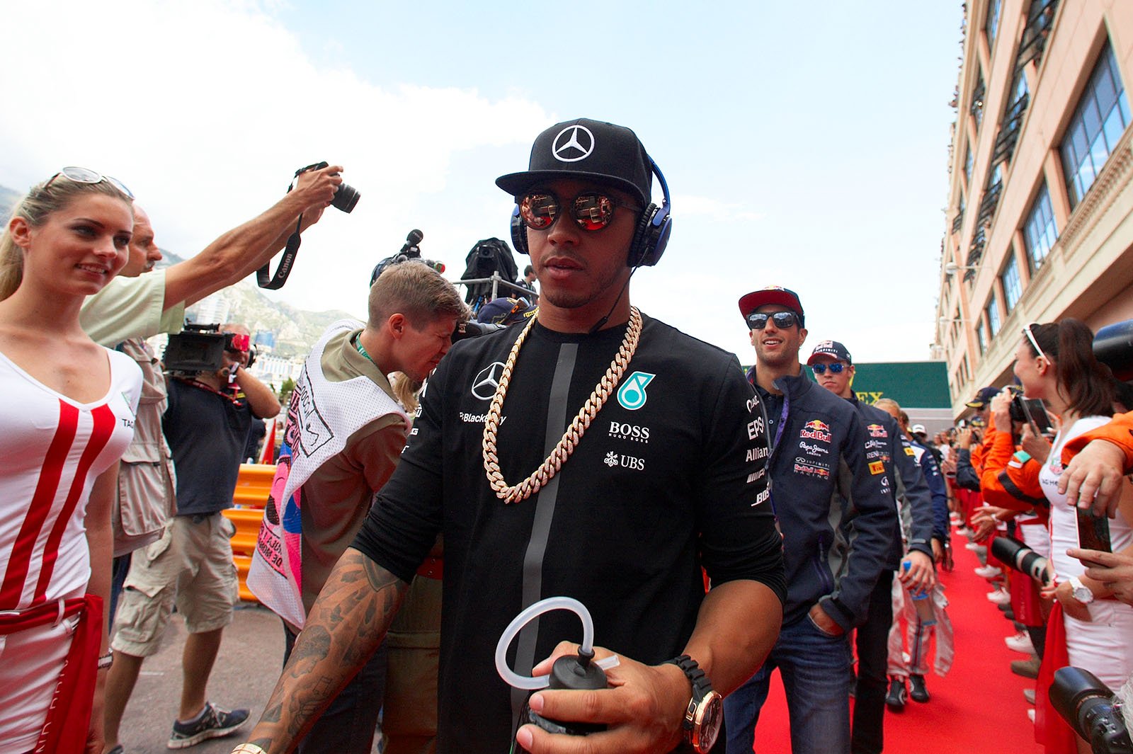 The fastest man on track, Lewis Hamilton