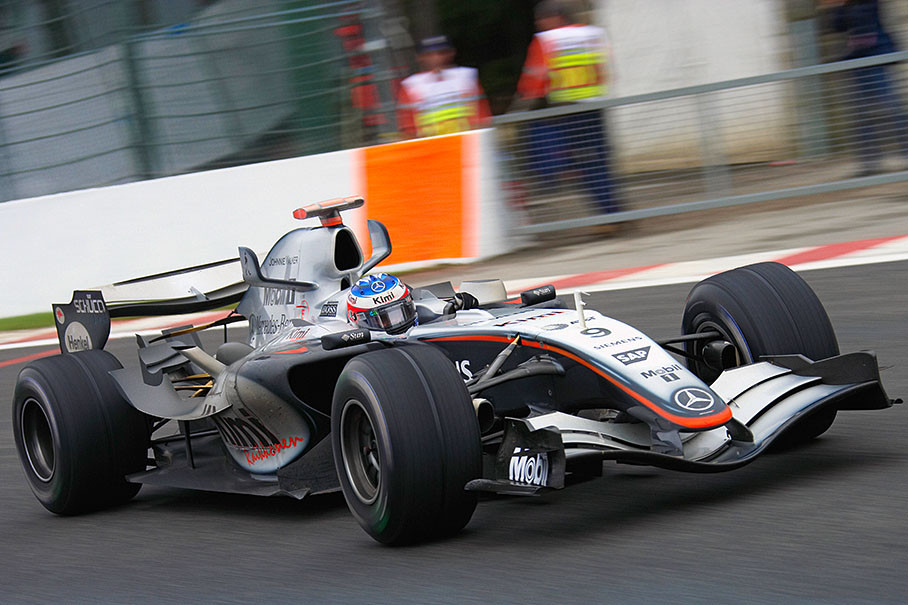 Kimi Raikkonen, McLaren-Mercedes.