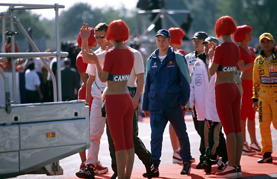 Drivers parade