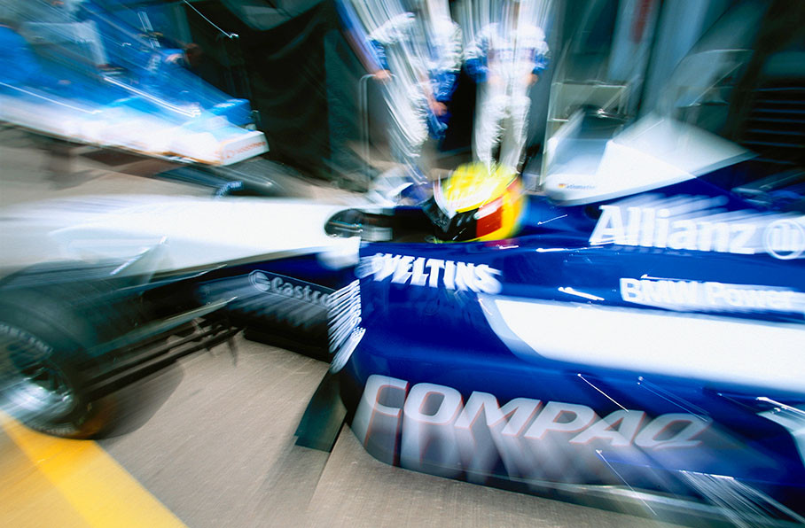 Zoom of Ralf Schumacher