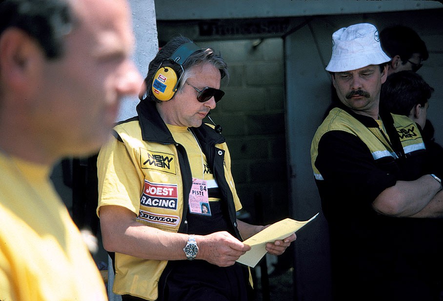 New-Man Joest Racing's team boss Reinhold Joest