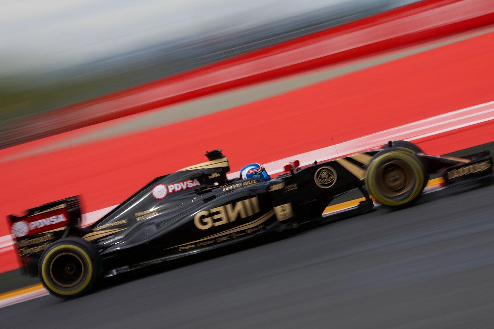 Romain Grosjean, Lotus-Mercedes