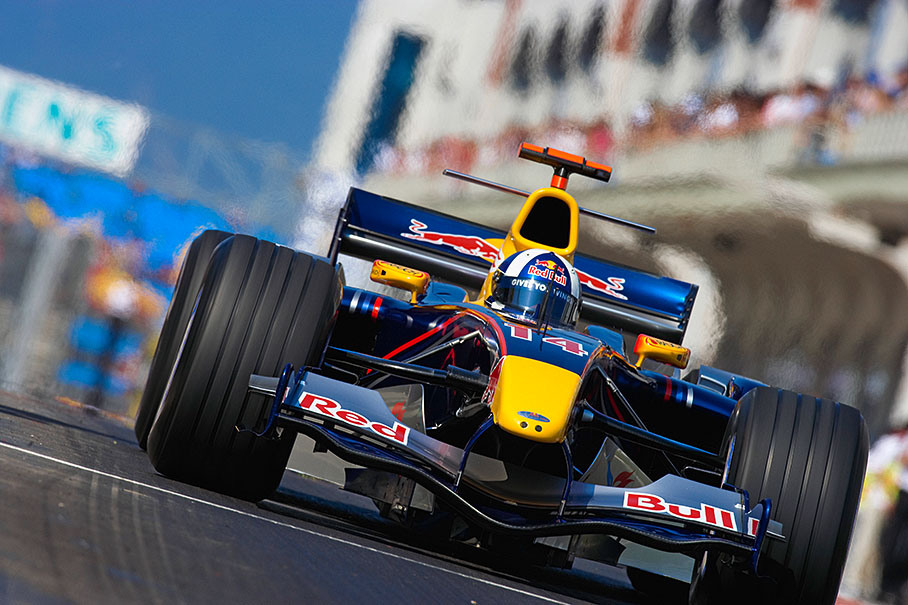 David Coulthard of Red Bull Racing.