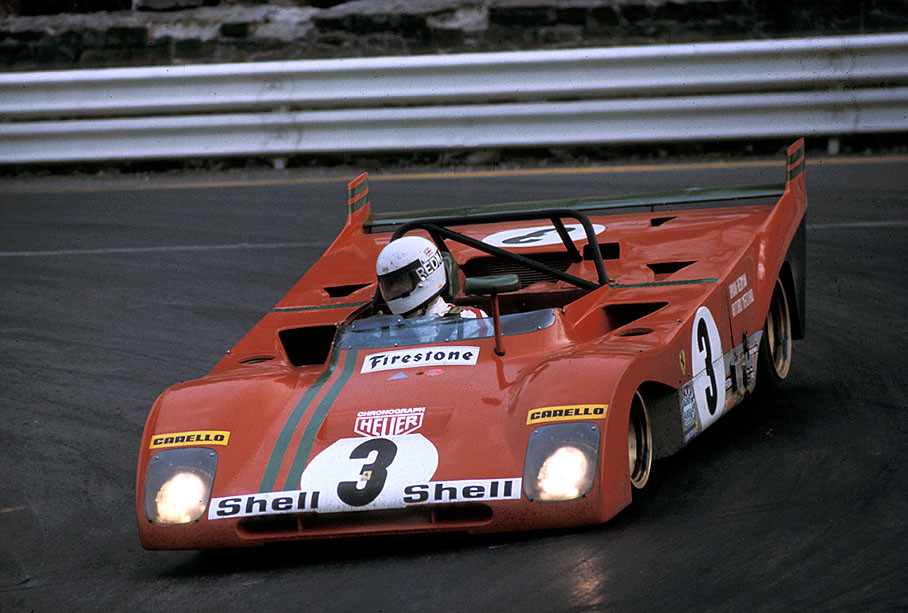 Winning Ferrari 312PB #0890 driven by Brian Redman (GB) and Arturo Merzario (I)