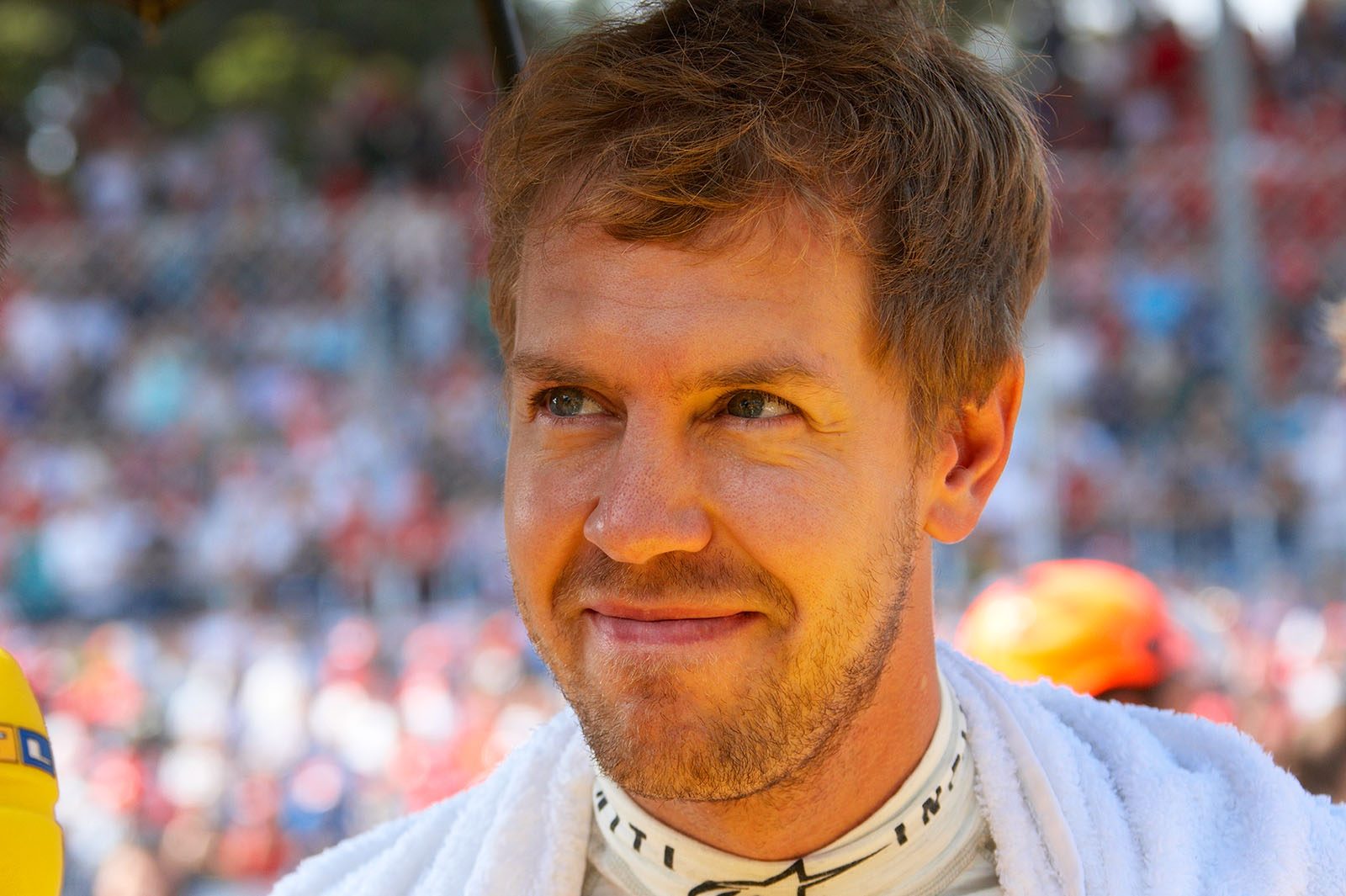Sebastian Vettel, Red Bull-Renault driver, starts from P8 on the grid, Italian Grand Prix, Monza, 2014