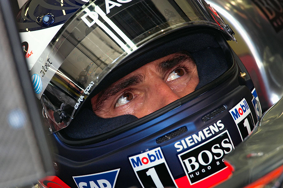 McLaren-Mercedes driver Pedro de la Rosa