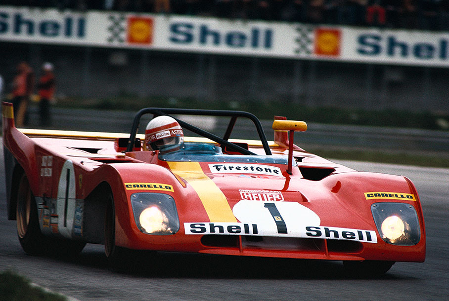 Clay Regazzoni (CH) in the Ferrari 312PB #0882