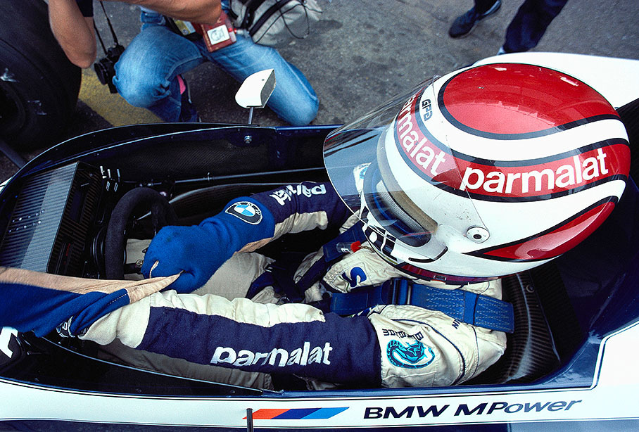Nelson Piquet in a Brabham-BMW, Zandvoort 1984