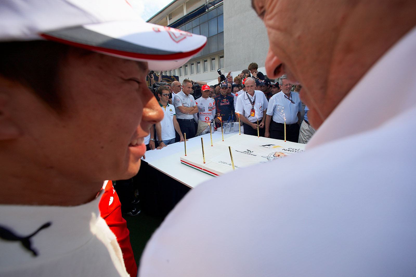 Hungaroring 25th anniversary cake