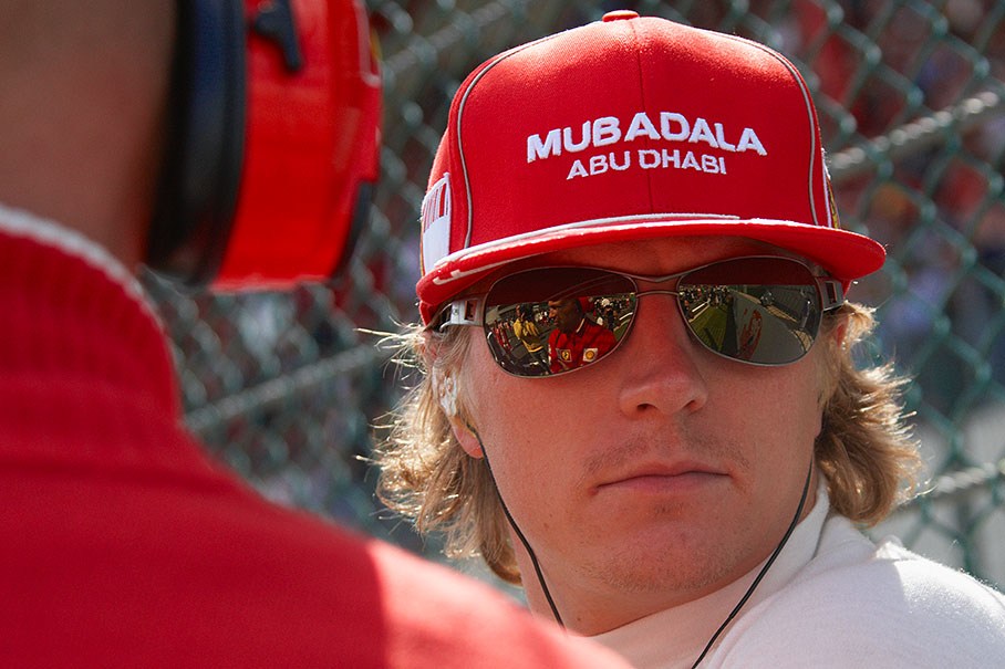 Ferrari driver Kimi Raikkonen