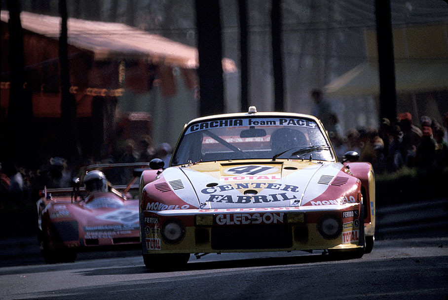 7th placed Porsche 935/77A Turbo entered by Mondelo / ASA Cachia, F