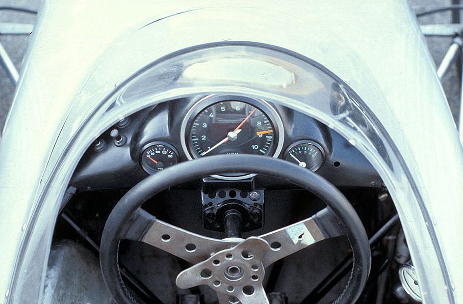 The winning race car of the French Grand Prix at Rouen-Les-Essarts, the Porsche 'Typ 804' 1962, driven to victory by the 'Eagle' Dan Gurney. It raced just in 1962  because Porsche built it for F1 only and stopped participating F1 in the end of the season.