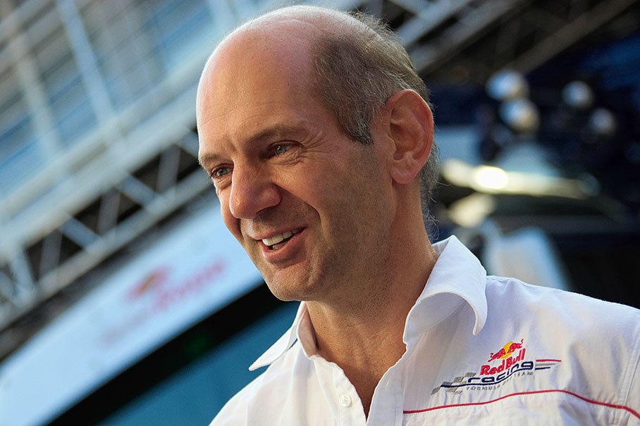 Ex-McLaren star designer Adrian Newey, now Red Bull technical director since season start 2006
