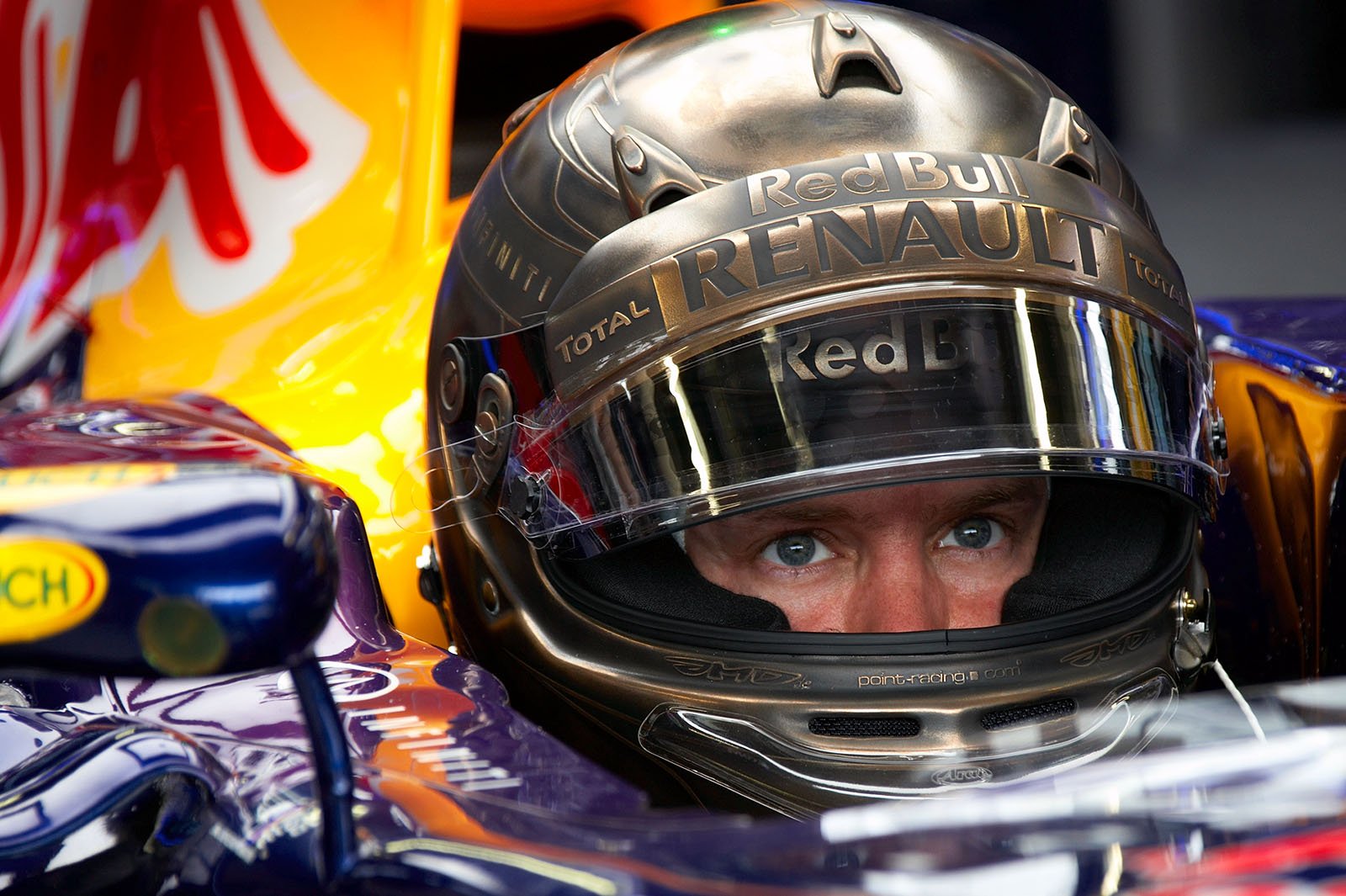 World Champion Sebastian Vettel