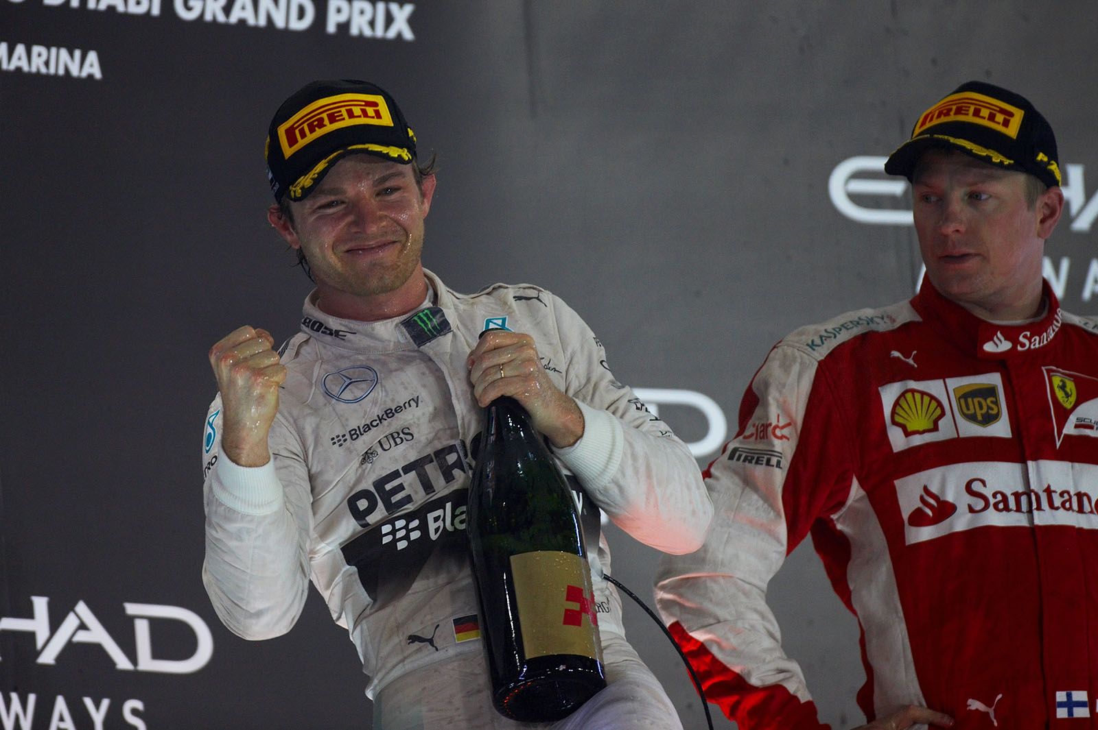 Nico Rosberg rounded out the 2015 Formula 1 season in winning style