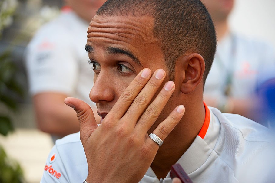 McLaren's Lewis Hamilton